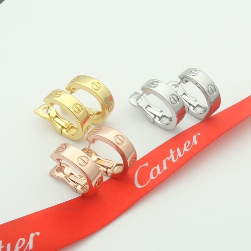 Replica Cartier Earrings For Women #1153331 $25.00 USD for Wholesale