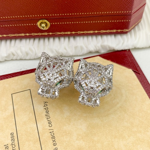 Replica Cartier Earrings For Women #1153352 $42.00 USD for Wholesale