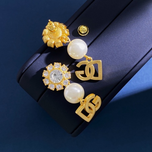 Replica Dolce & Gabbana D&G Earrings For Women #1153425 $34.00 USD for Wholesale
