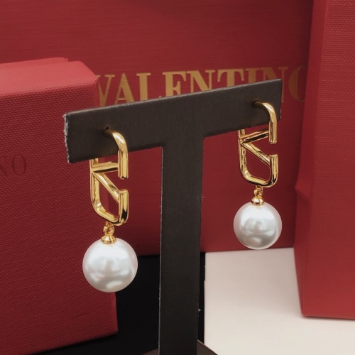 Replica Valentino Earrings For Women #1153486 $29.00 USD for Wholesale