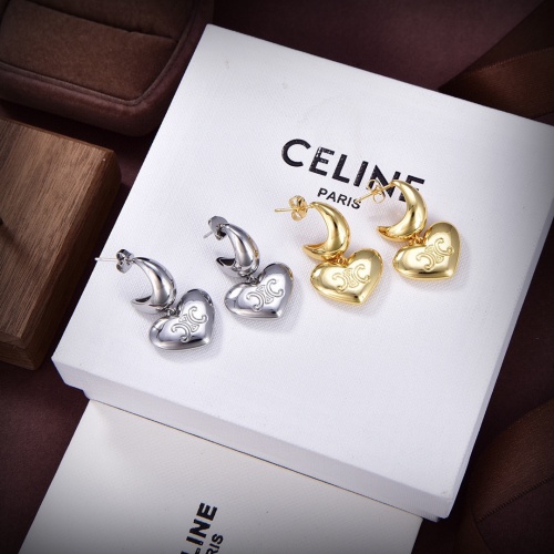 Replica Celine Earrings For Women #1153676 $29.00 USD for Wholesale