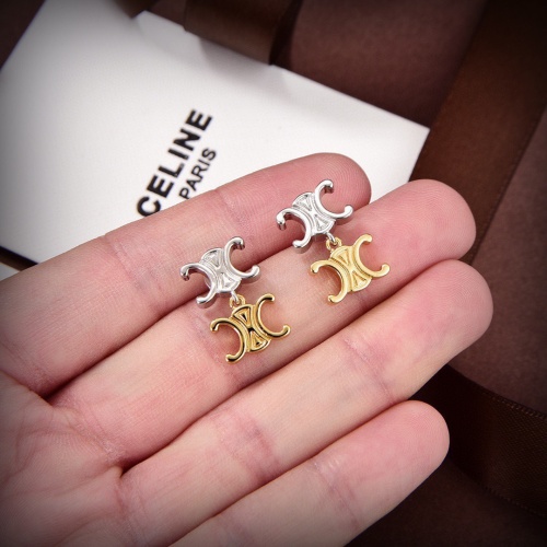 Replica Celine Earrings For Women #1153680 $27.00 USD for Wholesale