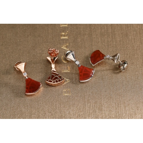 Replica Bvlgari Earrings For Women #1153792 $36.00 USD for Wholesale