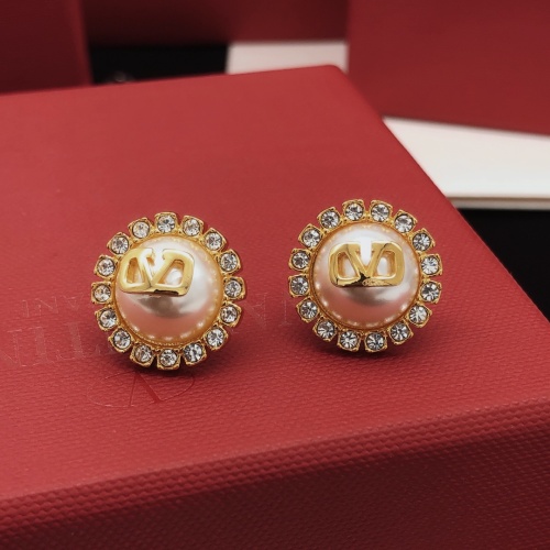 Replica Valentino Earrings For Women #1153796 $27.00 USD for Wholesale