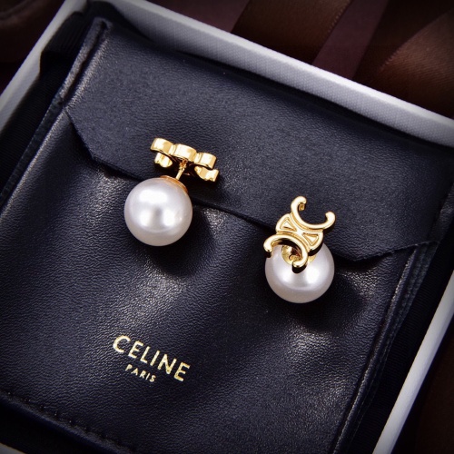 Replica Celine Earrings For Women #1153810 $27.00 USD for Wholesale