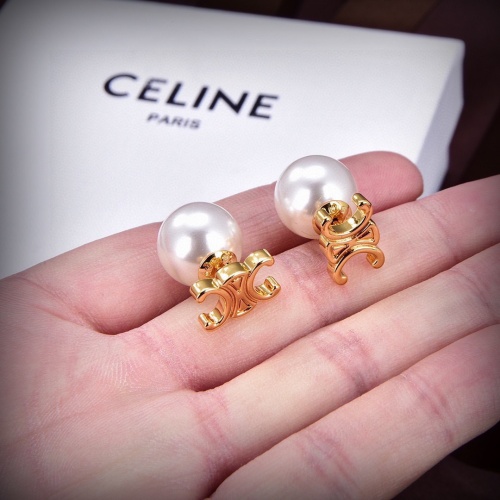 Replica Celine Earrings For Women #1153810 $27.00 USD for Wholesale