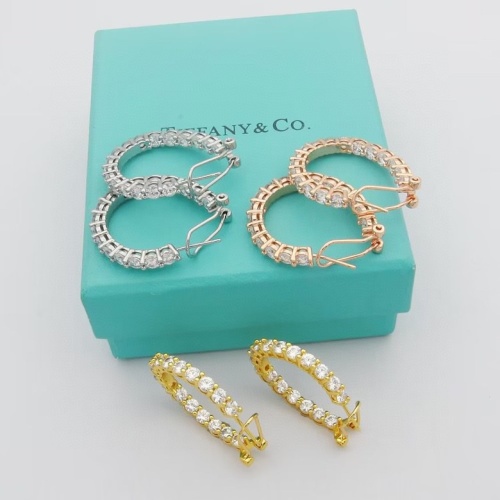 Replica Tiffany Earrings For Women #1153887 $29.00 USD for Wholesale