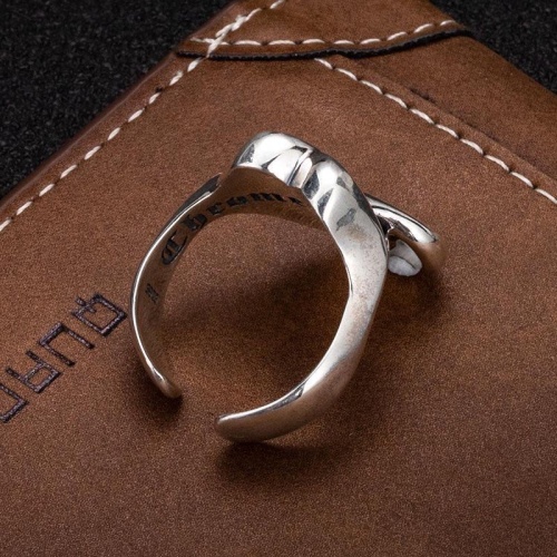 Replica Chrome Hearts Rings For Men #1154075 $25.00 USD for Wholesale
