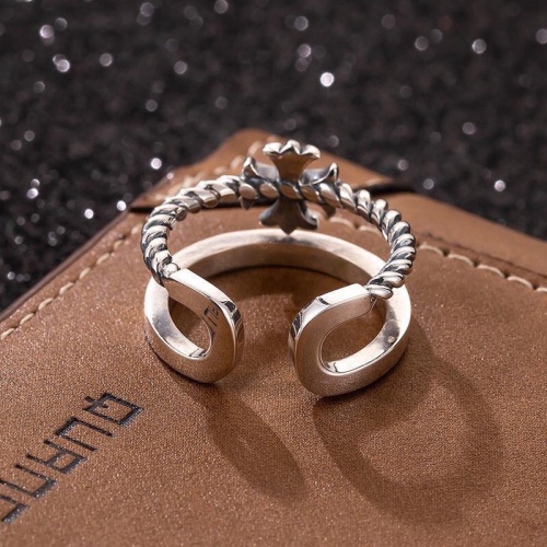 Replica Chrome Hearts Rings #1154076 $25.00 USD for Wholesale