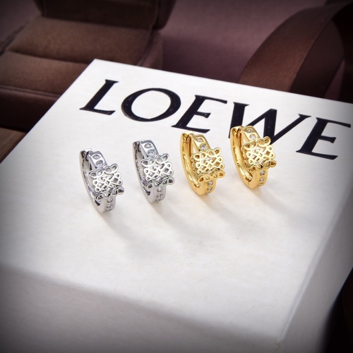 Replica LOEWE Earrings For Women #1154152 $27.00 USD for Wholesale