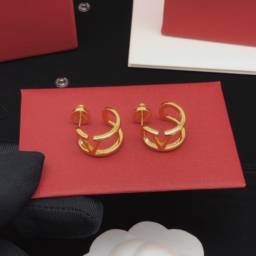 Replica Valentino Earrings For Women #1154324 $27.00 USD for Wholesale