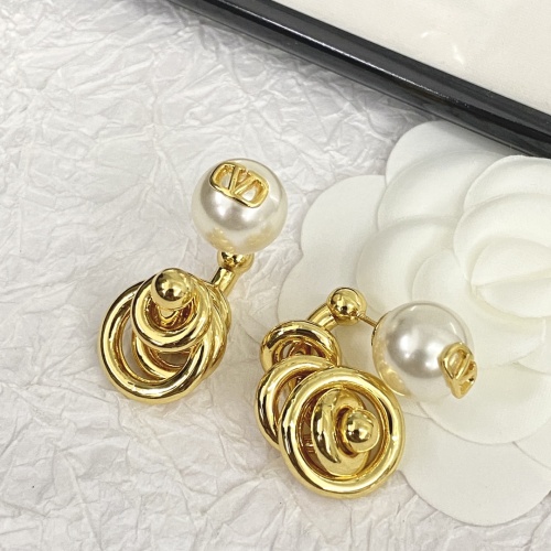 Replica Valentino Earrings For Women #1154328 $39.00 USD for Wholesale