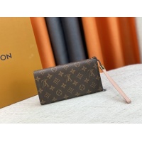 $56.00 USD Louis Vuitton AAA Quality Wallets For Women #1144581