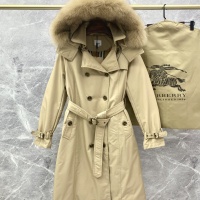 $280.99 USD Burberry Down Feather Coat Long Sleeved For Women #1145249