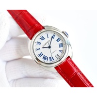 $254.55 USD Cartier AAA Quality Watches For Women #1145346