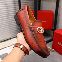 $85.00 USD Salvatore Ferragamo Leather Shoes For Men #1148778