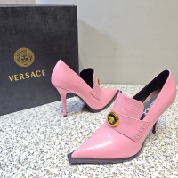 $130.00 USD Versace High-Heeled Shoes For Women #1150191
