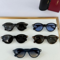 $68.00 USD Cartier AAA Quality Sunglassess #1150412