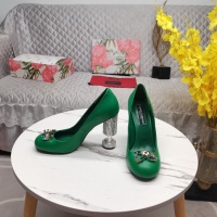 $162.00 USD Dolce & Gabbana D&G High-Heeled Shoes For Women #1150516