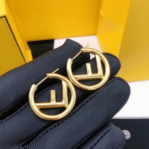 Replica Fendi Earrings For Women #1154622 $27.00 USD for Wholesale