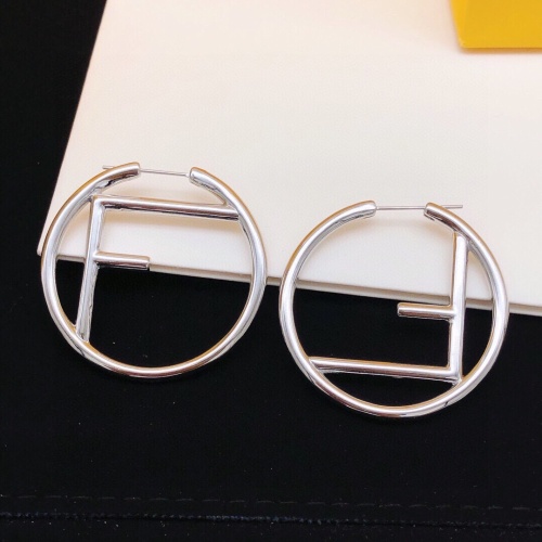 Replica Fendi Earrings For Women #1154635 $29.00 USD for Wholesale