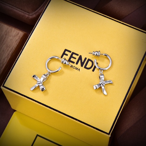 Fendi Earrings For Women #1154656 $27.00 USD, Wholesale Replica Fendi Earrings