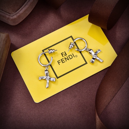 Replica Fendi Earrings For Women #1154656 $27.00 USD for Wholesale