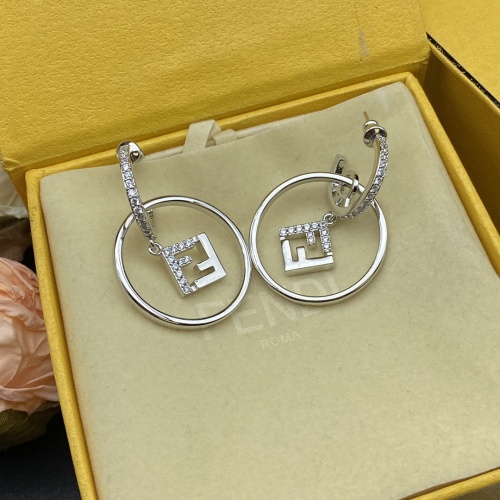 Replica Fendi Earrings For Women #1154658 $29.00 USD for Wholesale