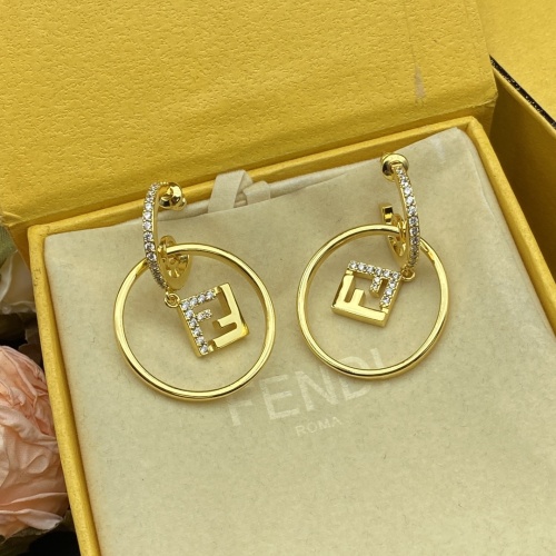 Replica Fendi Earrings For Women #1154659 $29.00 USD for Wholesale