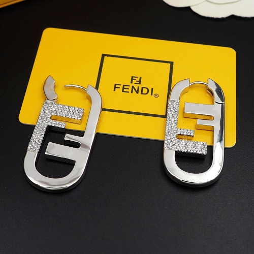 Replica Fendi Earrings For Women #1154780 $32.00 USD for Wholesale