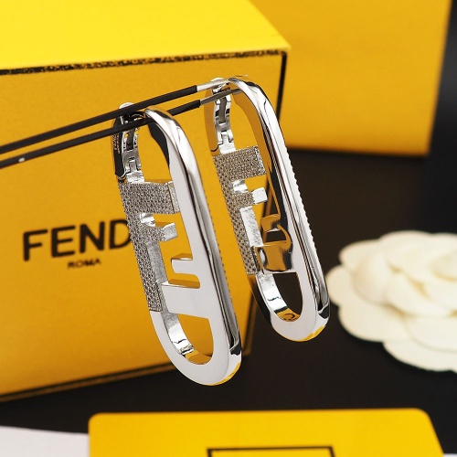 Replica Fendi Earrings For Women #1154780 $32.00 USD for Wholesale