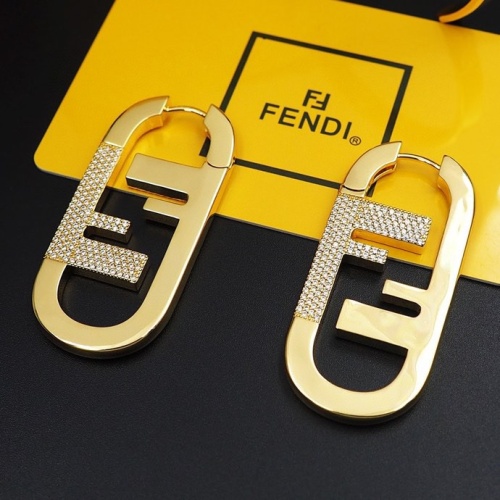 Fendi Earrings For Women #1154781 $32.00 USD, Wholesale Replica Fendi Earrings