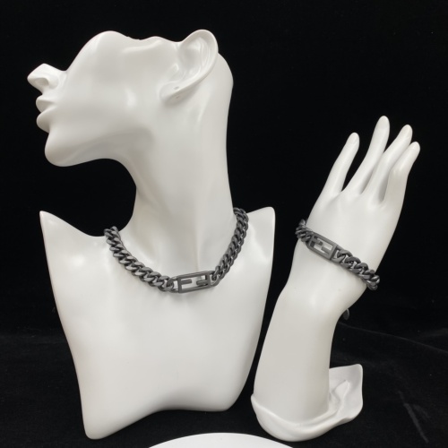 Replica Fendi Jewelry Set #1154820 $52.00 USD for Wholesale