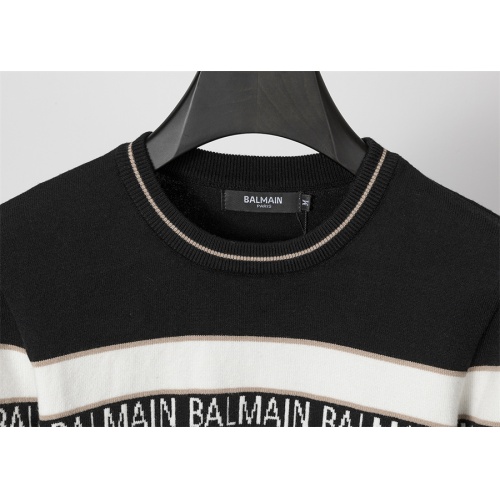 Replica Balmain Sweaters Long Sleeved For Men #1154900 $38.00 USD for Wholesale