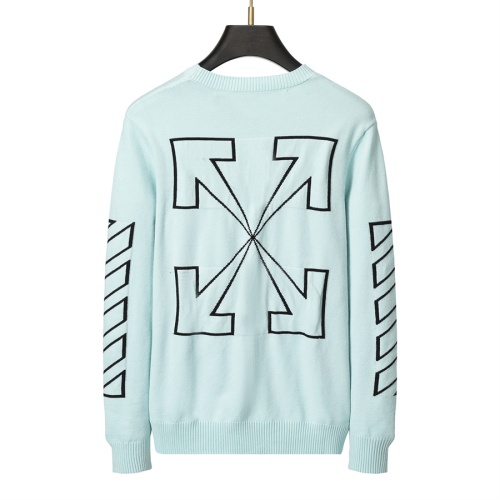 Off-White Sweaters Long Sleeved For Men #1154905 $38.00 USD, Wholesale Replica Off-White Sweaters