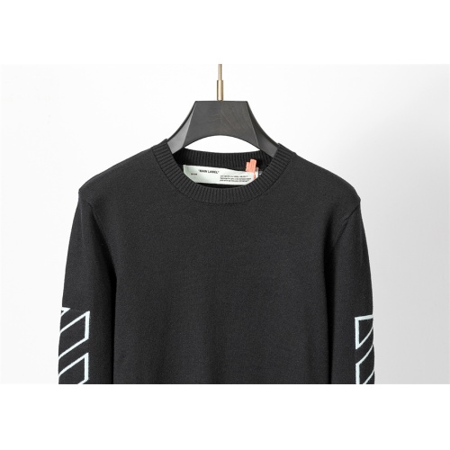 Replica Off-White Sweaters Long Sleeved For Men #1154906 $38.00 USD for Wholesale