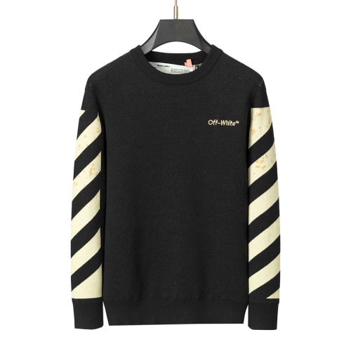 Replica Off-White Sweaters Long Sleeved For Men #1154907 $38.00 USD for Wholesale