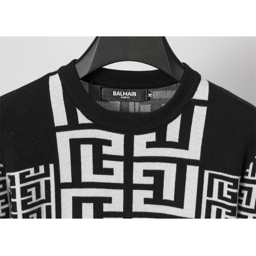 Replica Balmain Sweaters Long Sleeved For Men #1154921 $38.00 USD for Wholesale