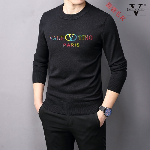 Valentino Sweaters Long Sleeved For Men #1154937 $45.00 USD, Wholesale Replica Valentino Sweaters