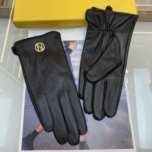 Replica Fendi Gloves For Women #1154968 $45.00 USD for Wholesale