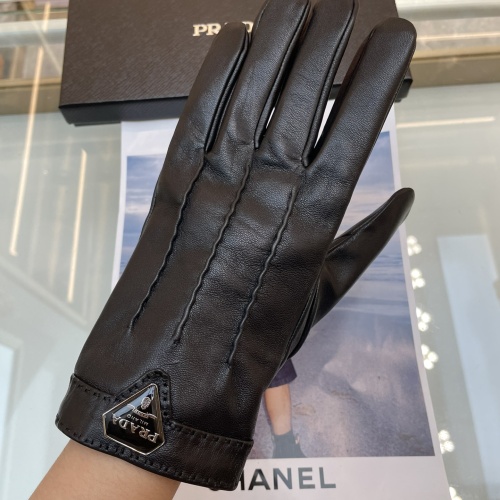 Replica Prada Gloves For Men #1154974 $56.00 USD for Wholesale