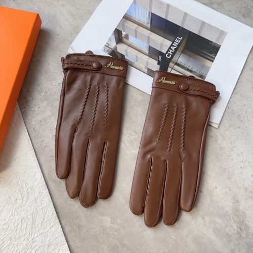 Hermes Gloves For Men #1154997 $52.00 USD, Wholesale Replica Hermes Gloves