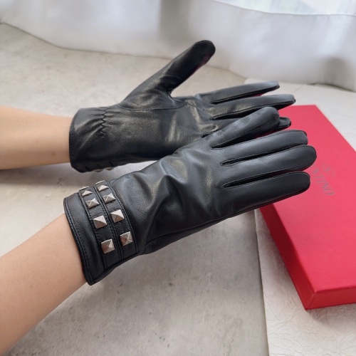 Replica Valentino Gloves For Women #1155000 $45.00 USD for Wholesale
