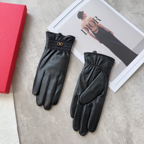 Replica Valentino Gloves For Women #1155001 $48.00 USD for Wholesale