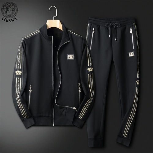 Versace Tracksuits Long Sleeved For Men #1155068 $92.00 USD, Wholesale Replica Versace Tracksuits
