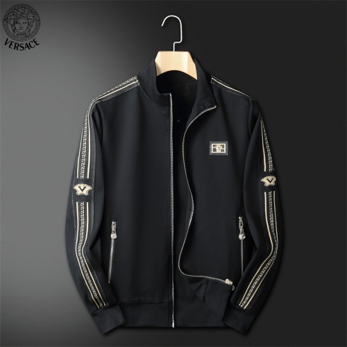 Replica Versace Tracksuits Long Sleeved For Men #1155068 $92.00 USD for Wholesale