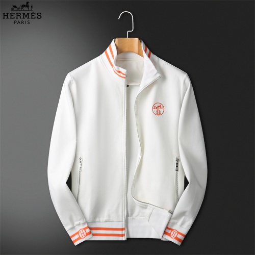 Replica Hermes Tracksuits Long Sleeved For Men #1155069 $92.00 USD for Wholesale
