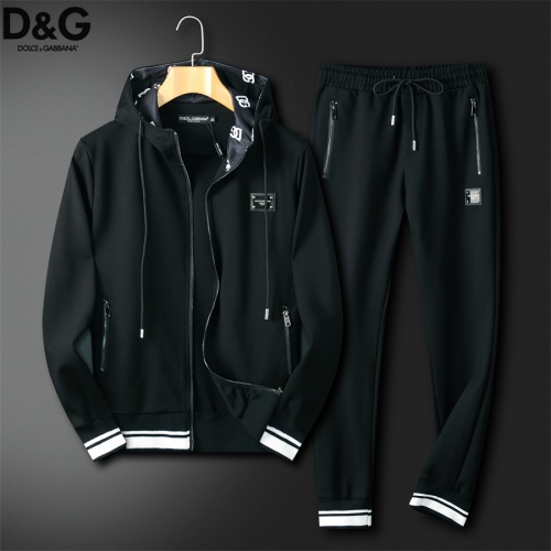Dolce &amp; Gabbana D&amp;G Tracksuits Long Sleeved For Men #1155074 $92.00 USD, Wholesale Replica Dolce &amp; Gabbana D&amp;G Tracksuits