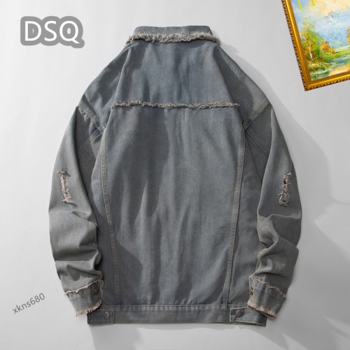 Replica Dsquared Jackets Long Sleeved For Men #1155079 $60.00 USD for Wholesale