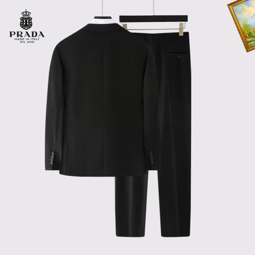 Replica Prada Tracksuits Long Sleeved For Men #1155196 $92.00 USD for Wholesale